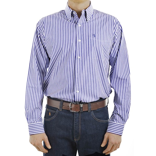 Picture of Thomas Cook Men's Lawson 1 Pocket Shirt - Blue / White