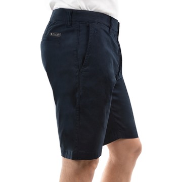 Picture of Thomas Cook Mens Tailored Fit Mossman Comfort Waist Shorts - Dark Navy