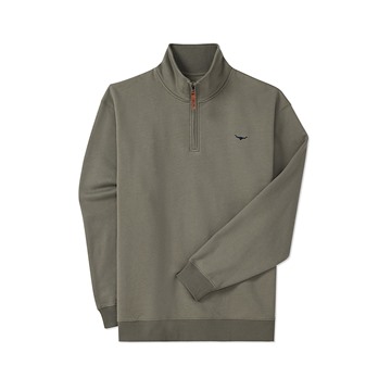 Picture of RM Williams Mulyungarie Fleece Jumper - Olive
