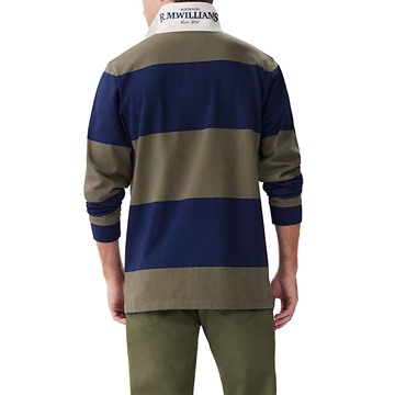Picture of RM Williams Tweedale Rugby - Green/Navy