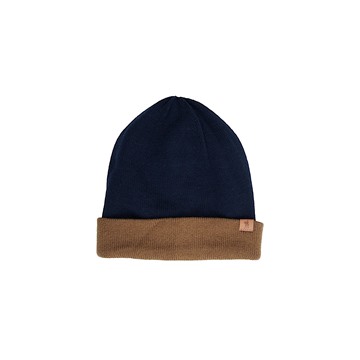 Picture of Thomas Cook Carson Beanie - Navy/Tan