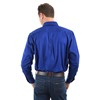Picture of Hard Slog Mens Full Placket Light Cotton Workshirt - Royal Blue
