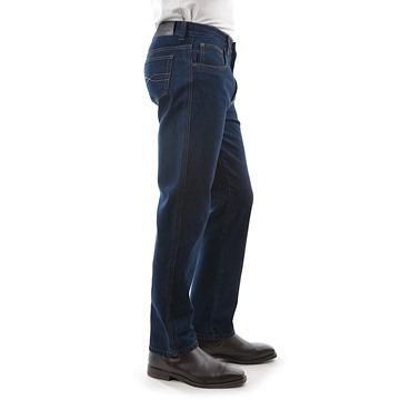 Picture of Hard Slog Mens Stretch Denim Jean 32" Leg - Dark Blue