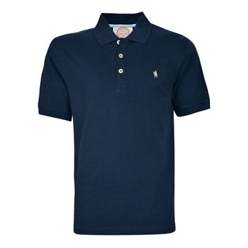 Picture of Thomas Cook Mens Tailored Polo - Dark Navy