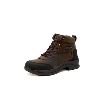 Picture of Thomas Cook Mens Arkaba Mid Lace Up Boot - Dark Brown