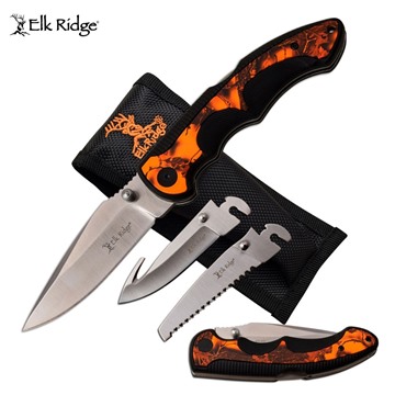 Picture of Elk Ridge Folding Knife with Interchangeable Blades