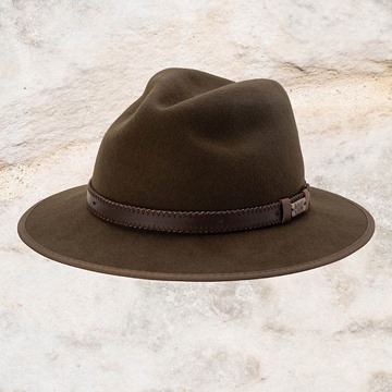 Picture of Burke & Wills Chase Hat - Dark Olive