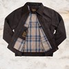 Picture of Burke & Wills Mens Swan Hill Bomber Jacket - Brown