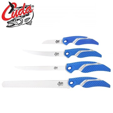 Picture of Cuda 6 Piece Knife & Sharpener Set with Carry Case