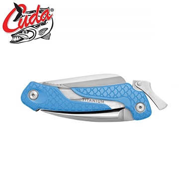 Picture of Cuda Titanium Bonded Marlin Spike Folding Knife